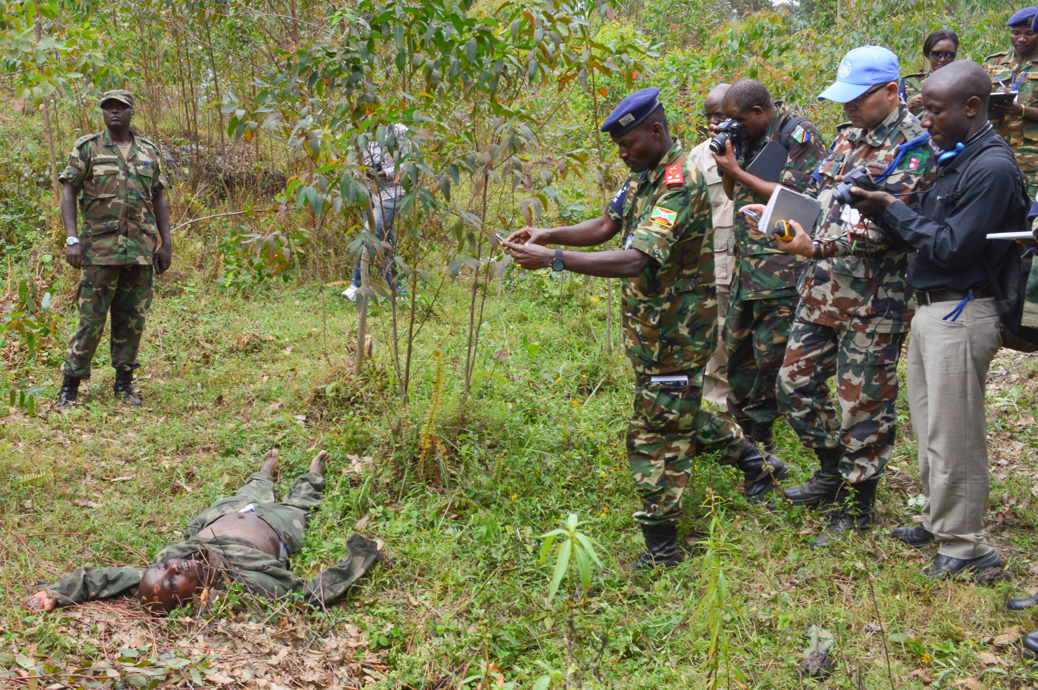 Gaius Kowene battlefield Rwanda DRC border